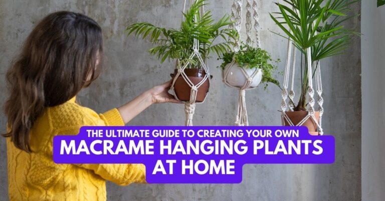 The Ultimate Guide to Creating Your Own Macrame Hanging Plants at Home