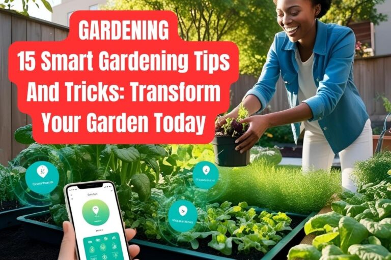 15 Smart Gardening Tips And Tricks: Transform Your Garden Today